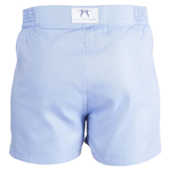 Boris Blue Tailored Boxer short, Hamilton & Hare boxer short sale