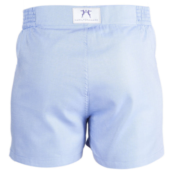 Boris Blue Tailored Boxer short, Hamilton & Hare boxer short sale