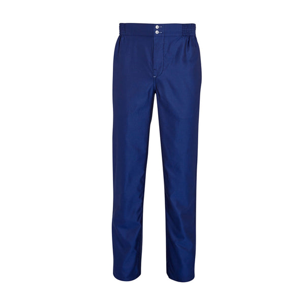 Navy Herringbone House Trouser