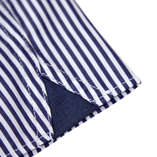 Pinstripe Navy Tailored Boxer