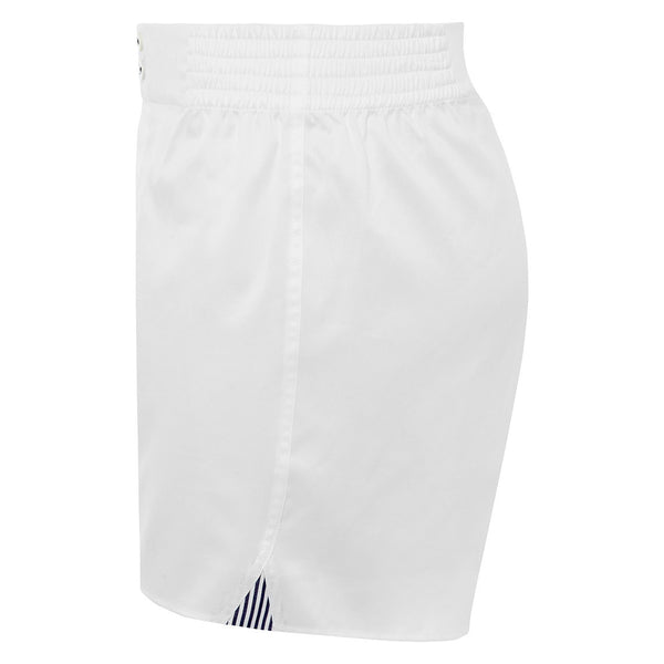 White and Navy Tailored Boxer