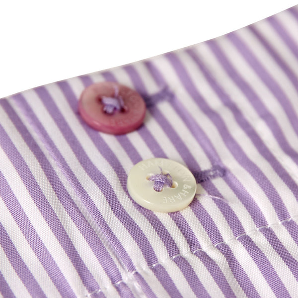 Pinstripe Lavender Tailored Boxer