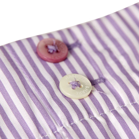 Pinstripe Lavender Tailored Boxer