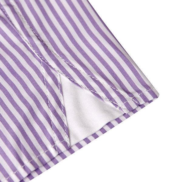 Lavender and Olive Pinstripe Two Pack
