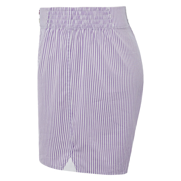 Pinstripe Lavender Tailored Boxer