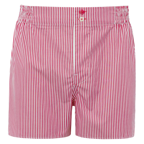 Pinstripe Pink Tailored Boxer
