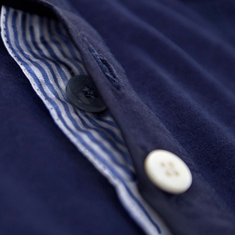 Navy and Sky Blue Jersey Brief
