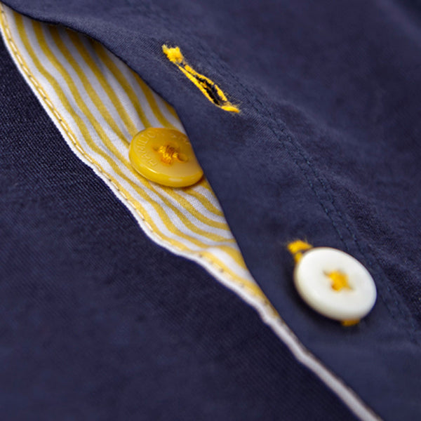 Navy and Yellow Jersey Brief