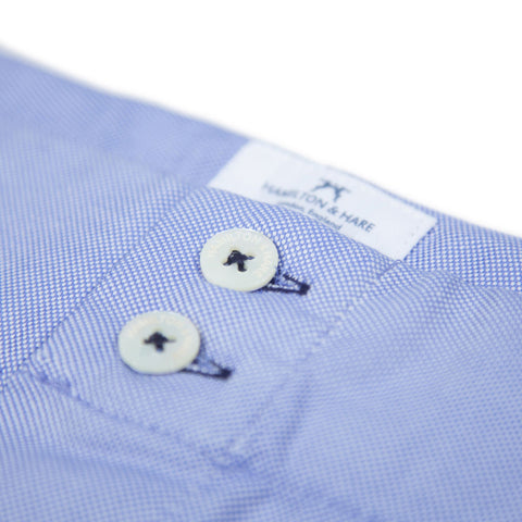 Boris Blue Tailored Boxer short, Hamilton & Hare boxer short sale