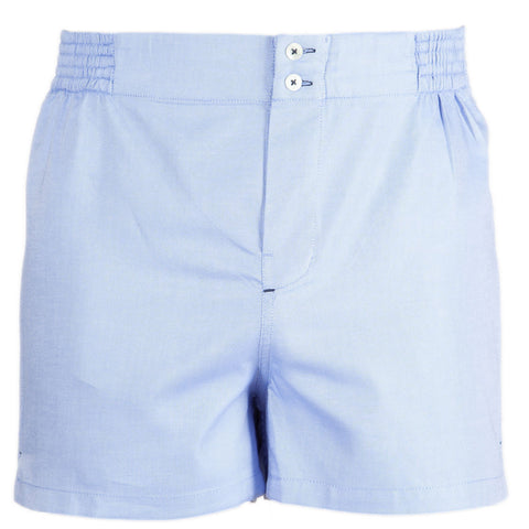 Boris Blue Tailored Boxer short, Hamilton & Hare boxer short sale